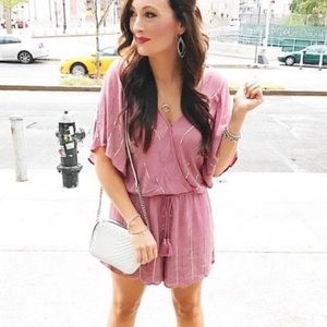 Sequin romper
